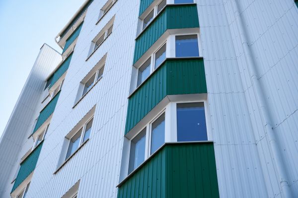 Corrugated Metal Siding Repair in Arlington